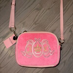 Juicy Couture Vibrant Pink Crossbody Bag